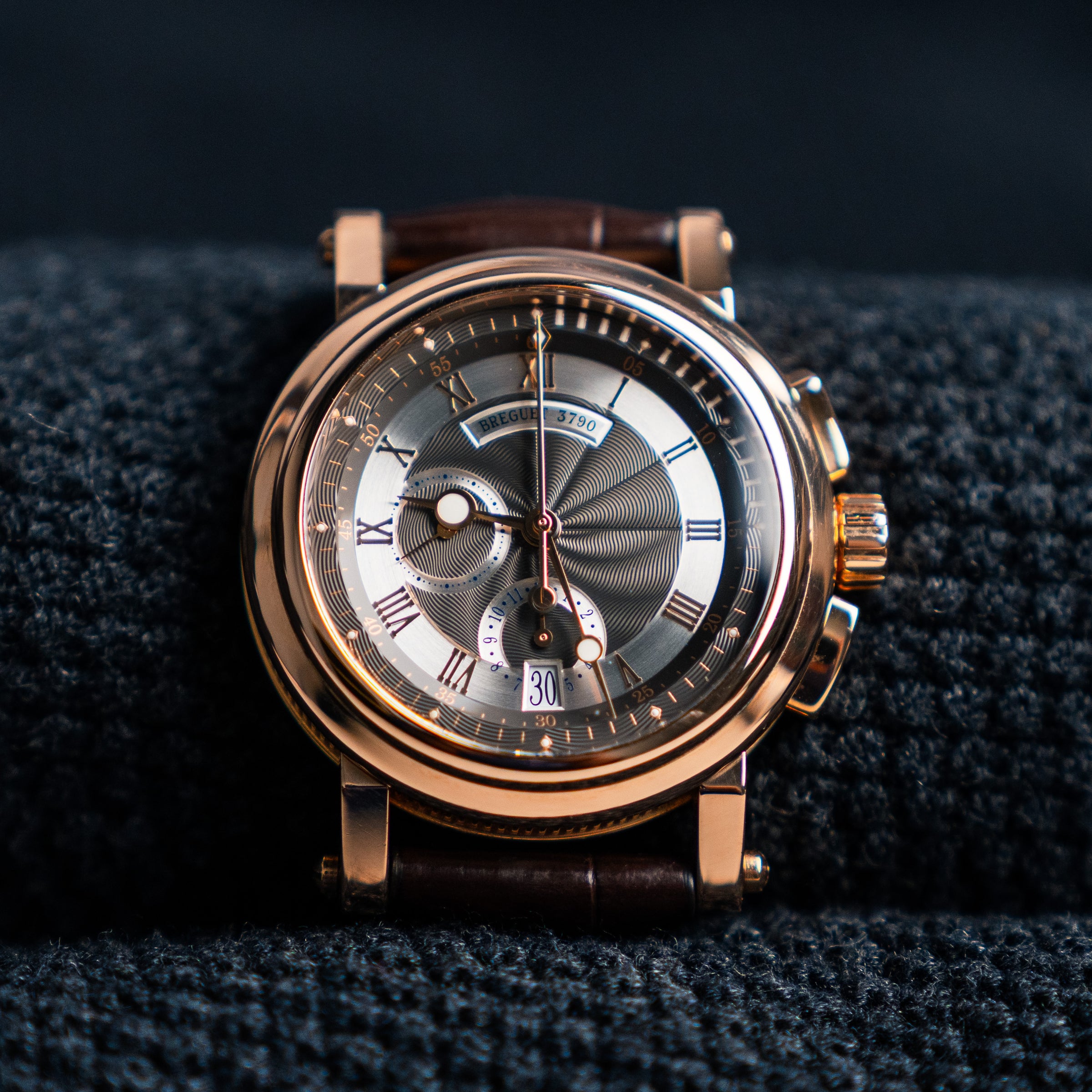 Breguet Marine Ref. 5827BR/Z2/5ZU 2019 Pre-Owned Box & Papers