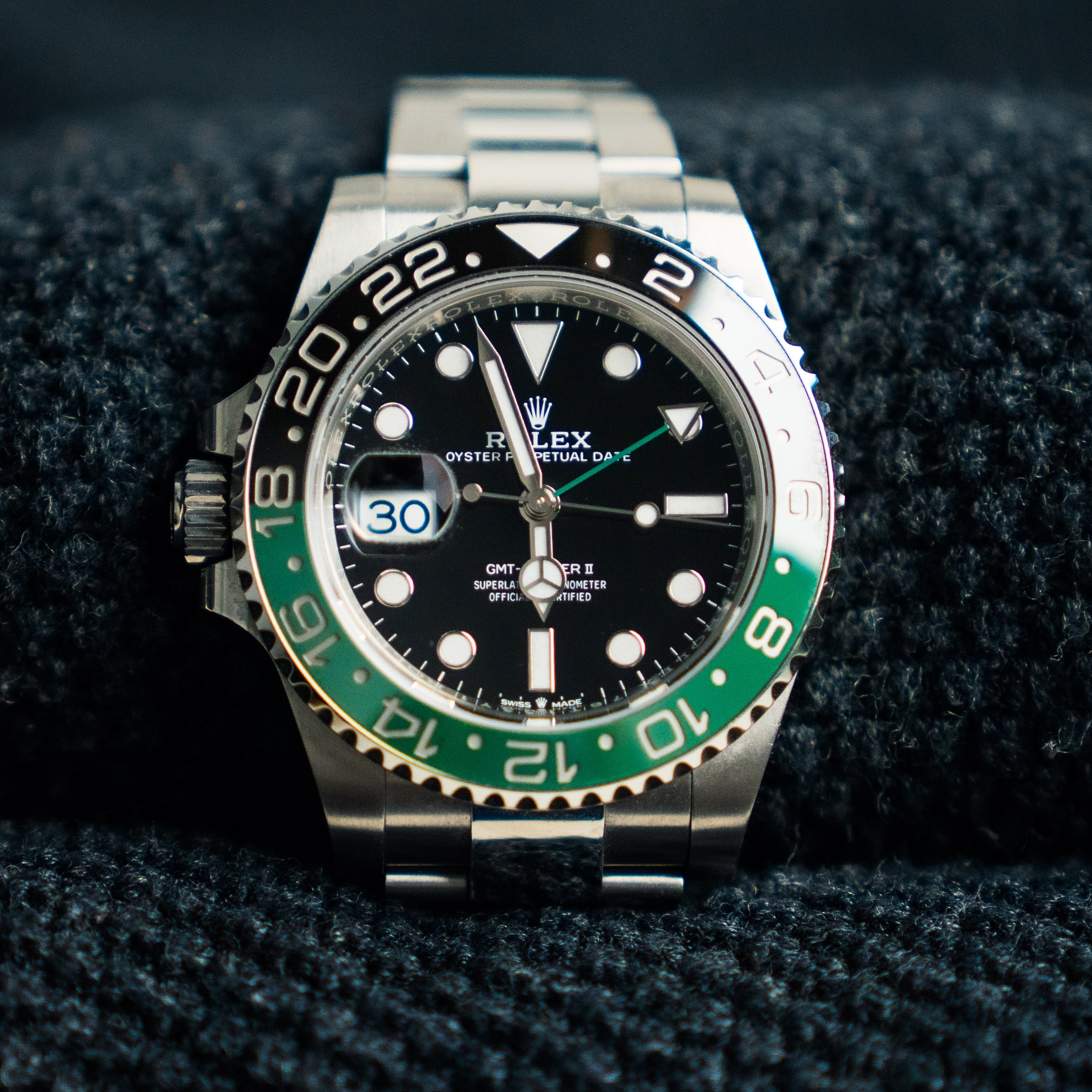 Rolex GMT-Master II Sprite Ref. 126720VTNR 2023 Pre-Owned Box & Papers