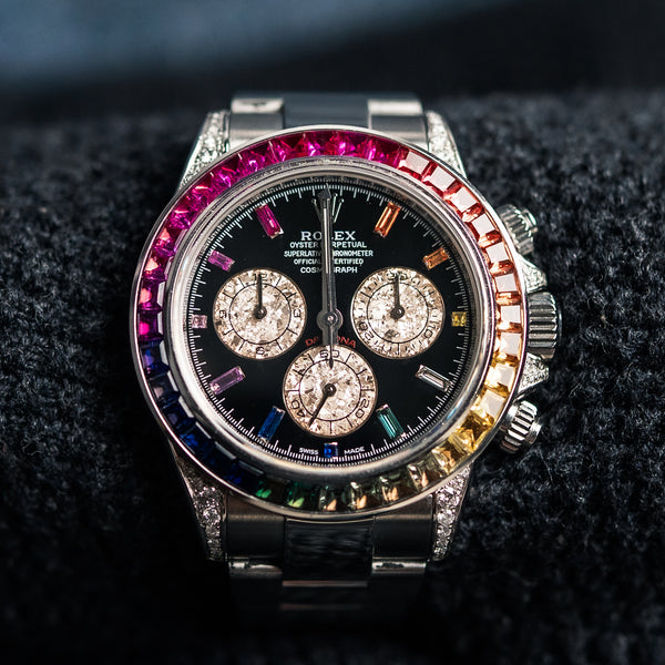 Rolex Custom Rainbow Daytona Ref. 116520