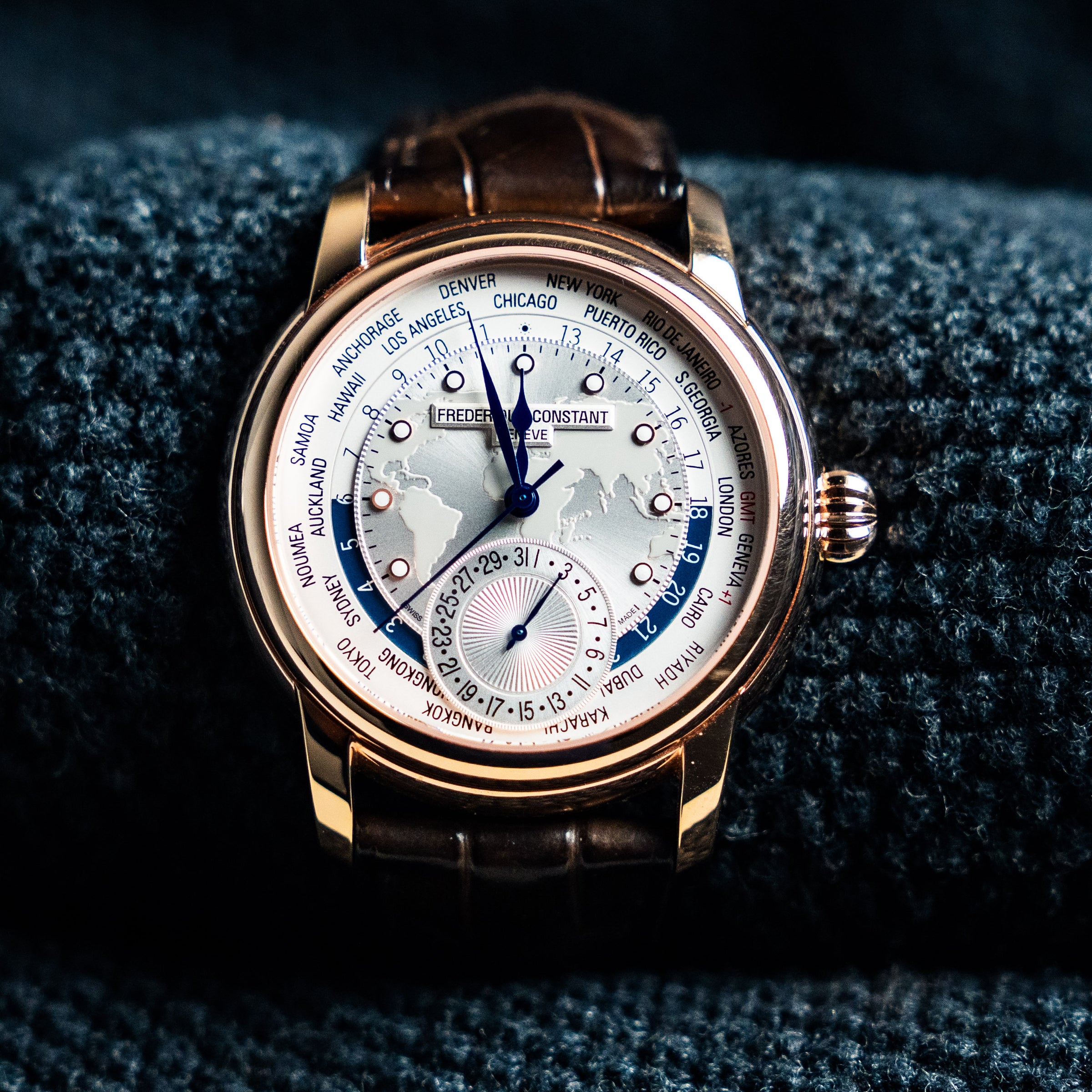 Frederique Constant Claissic Worldtimer