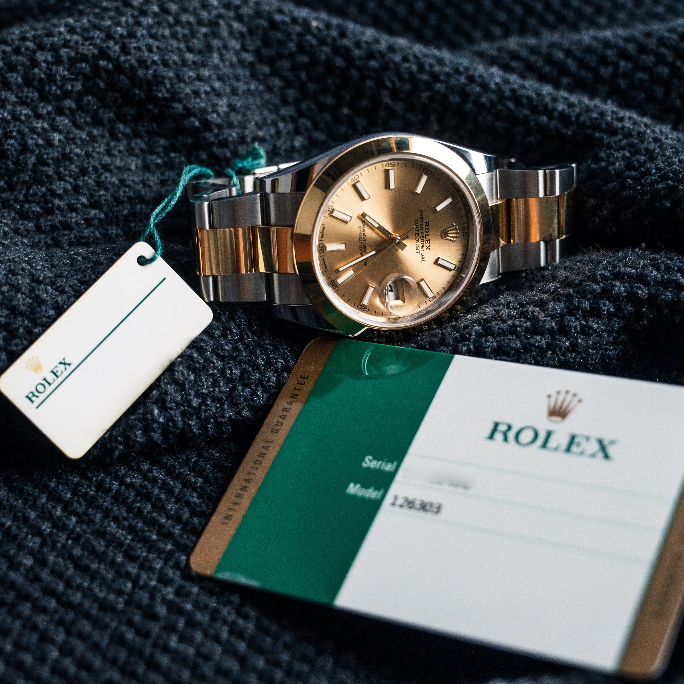 Rolex Datejust 41 – 41mm Champagne Dial – Ref. 126303