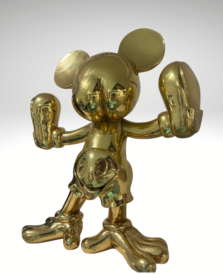 Fidia Falaschetti Freaky Mouse Golden Statue