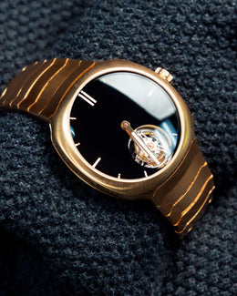 H Moser Streamliner Tourbillon Rose Gold Vantablack 40mm 6804-0400