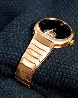H Moser Streamliner Tourbillon Rose Gold Vantablack 40mm 6804-0400