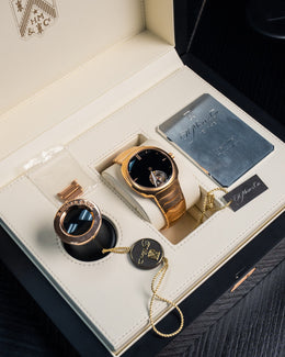 H Moser Streamliner Tourbillon Rose Gold Vantablack 40mm 6804-0400