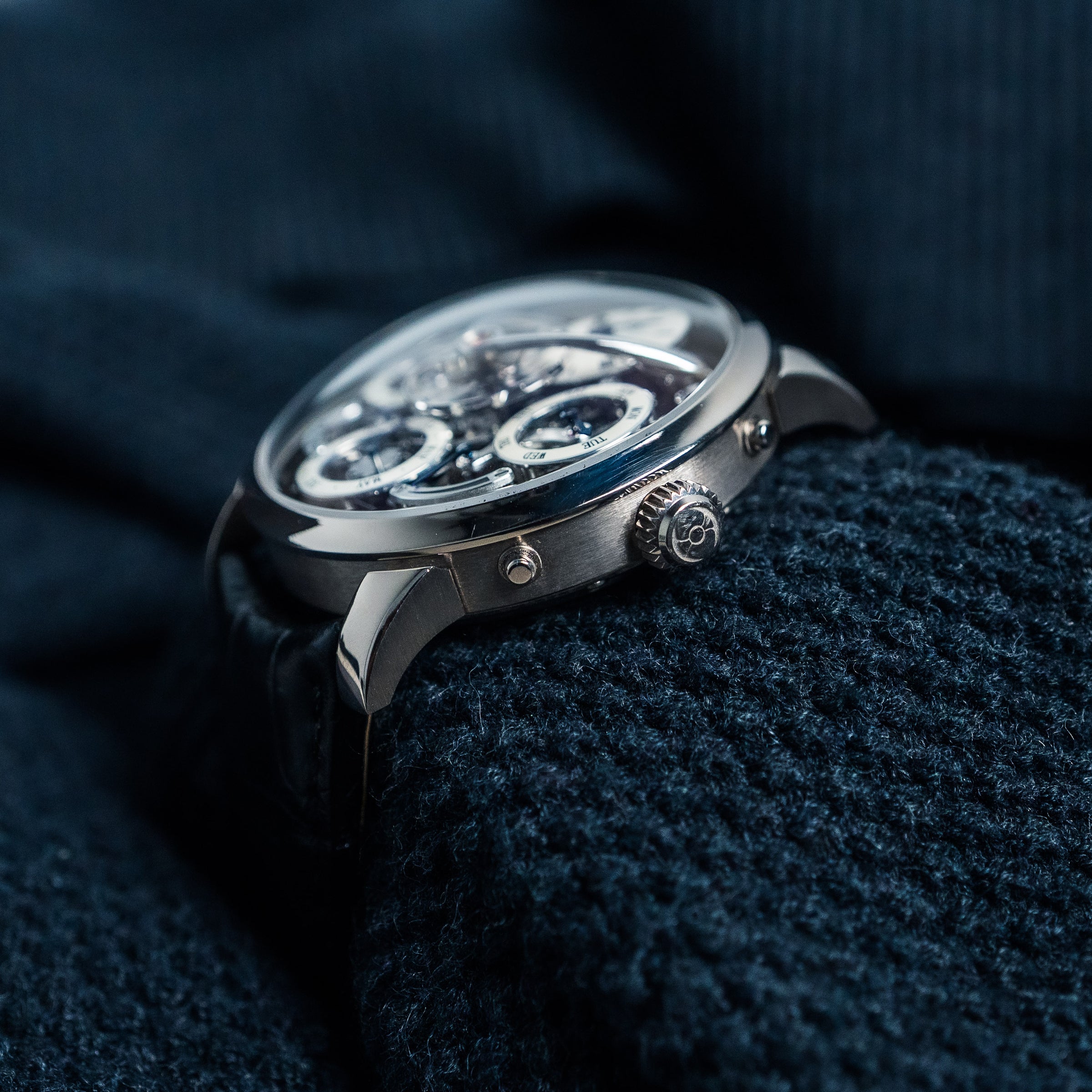 MB&F LEGACY MACHINE PERPETUAL CALENDAR – 44MM GREY DIAL WHITE GOLD – REF. 03.WL.B