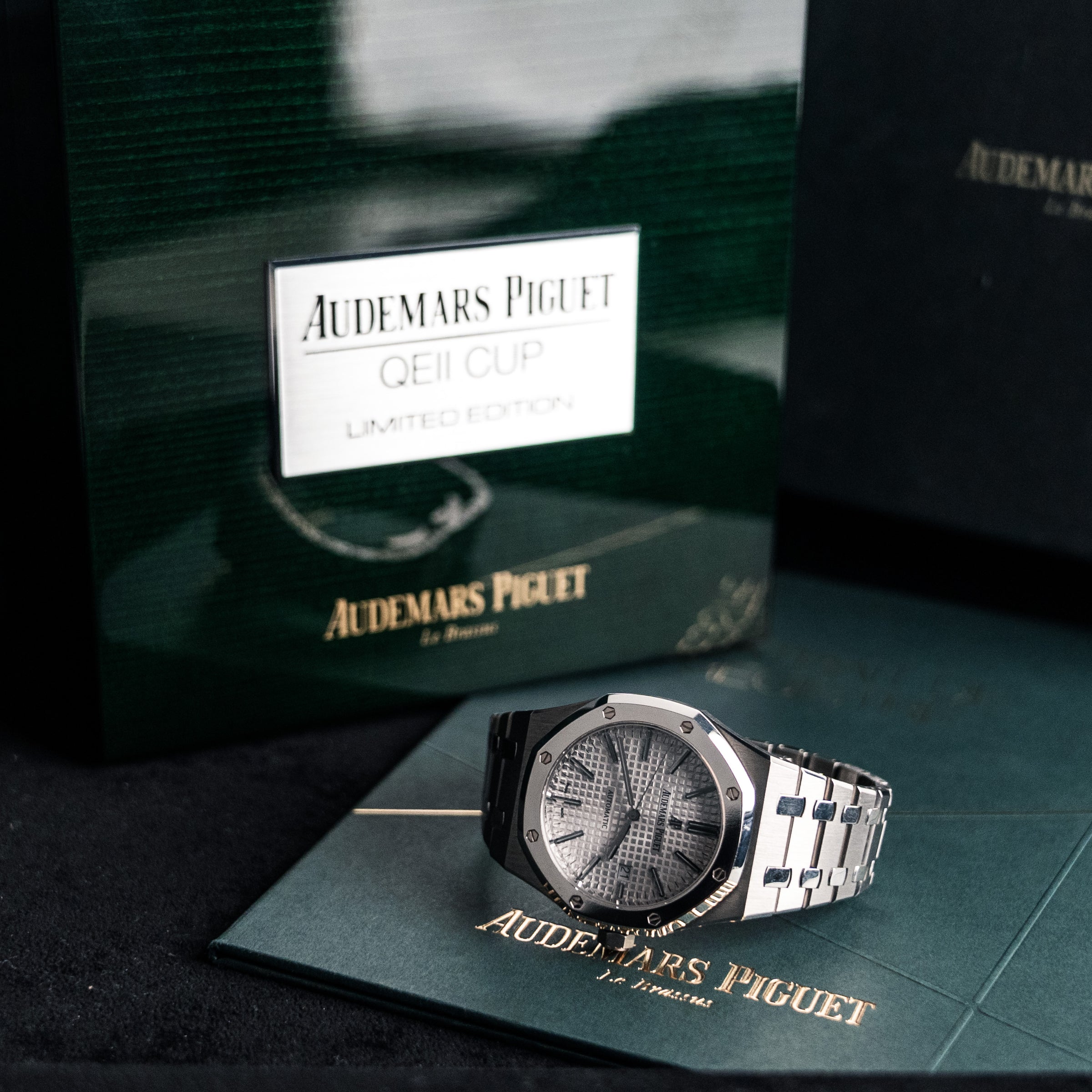 Audemars Piguet Royal Oak “QE II Cup 2017” – 41mm Titanium/Platinum – Ref. 15403IP.OO.1220IP.01