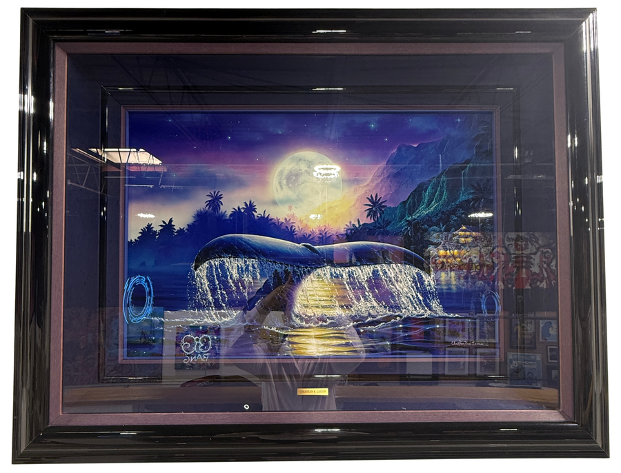 Christian Riese Lassen “Ancient Mysteries” Original Lassengraph Framed PP 57/100