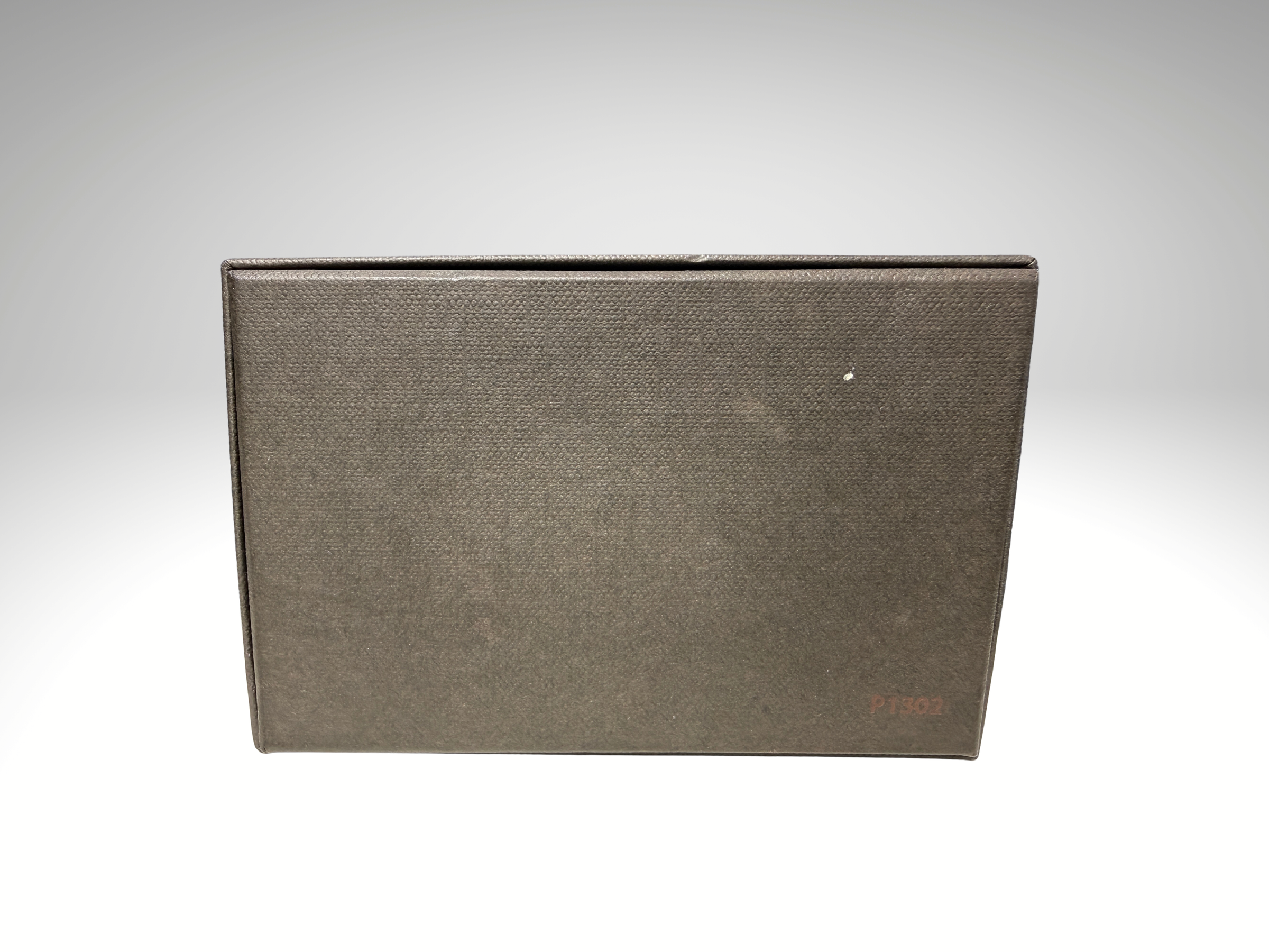 Patek Philippe Brown Leather Cardholder Wallet With Magnetic Closure