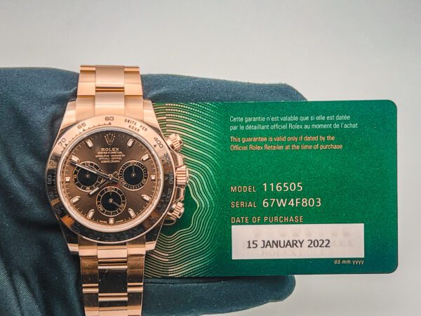 2022 Rolex Daytona Chocolate Dial - Image 8