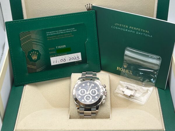 2023 Rolex Daytona White Gold with Diamond Indicator - Image 2