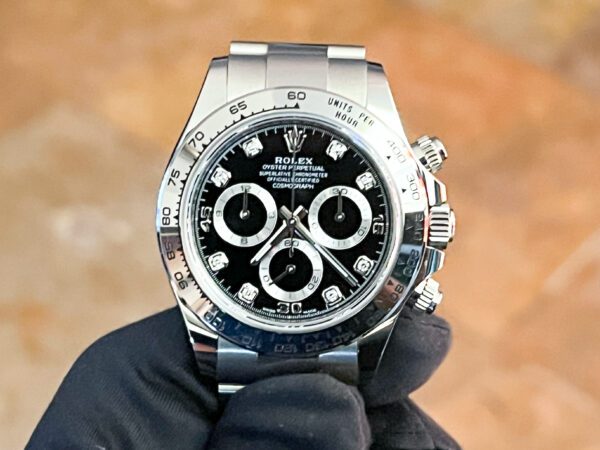 2023 Rolex Daytona White Gold with Diamond Indicator - Image 3