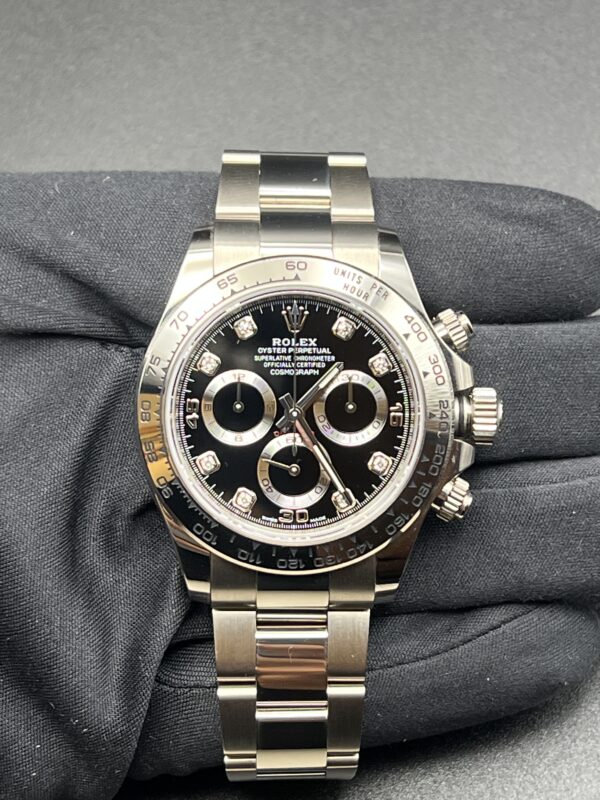 2023 Rolex Daytona White Gold with Diamond Indicator - Image 10