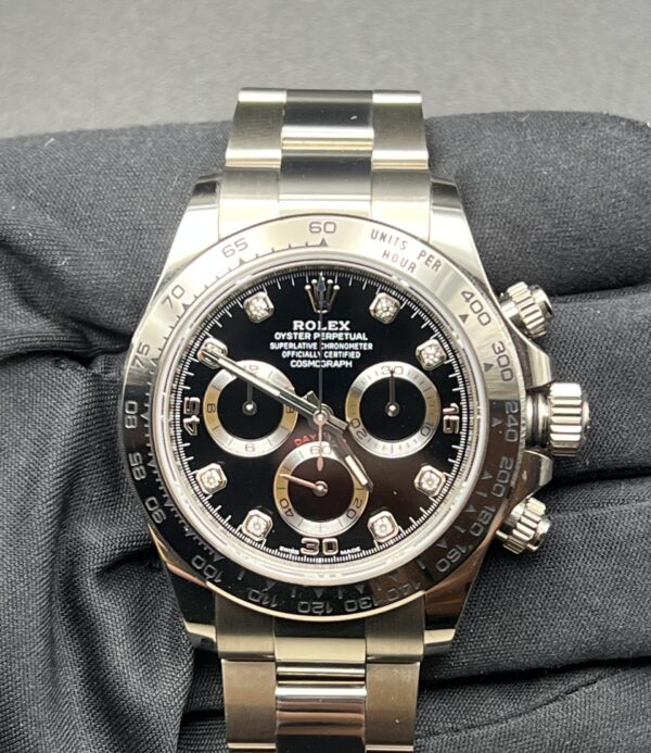 2023 Rolex Daytona White Gold with Diamond Indicator