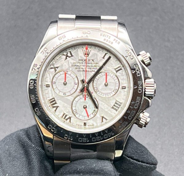 2007 Rolex Daytona White Gold Meteorite