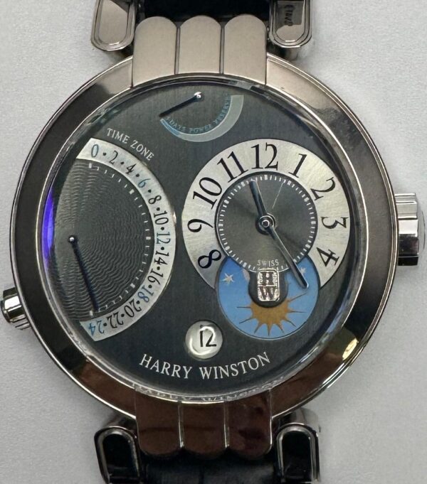 White Gold Harry Winston Prmier Excenter - Image 3