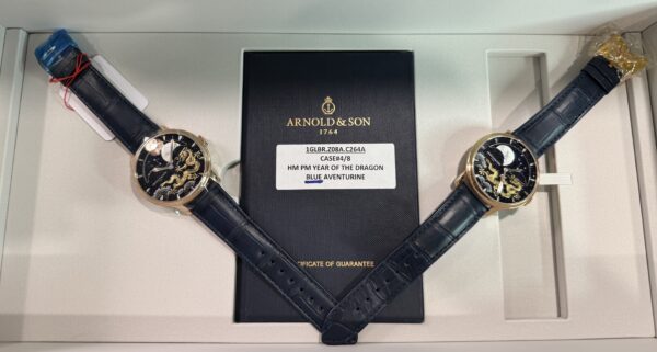 Rare ARNOLD & SON Perpetual Moon Year of the Dragon Limited to 8 Pieces - Image 3