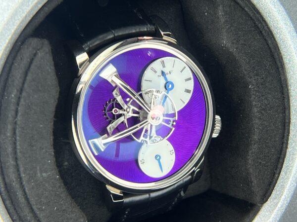 MB&F LM101 White Gold Purple - Image 3