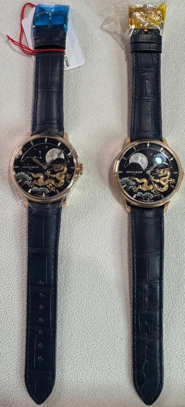 Rare ARNOLD & SON Perpetual Moon Year of the Dragon Limited to 8 Pieces - Image 9