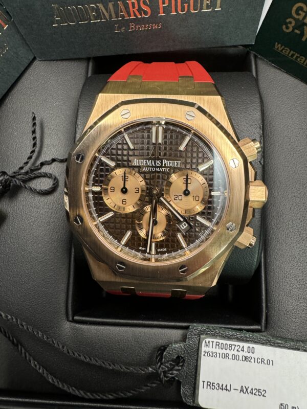 Rose Gold Audemars Piguet Royal Oak Chronograph - Image 3