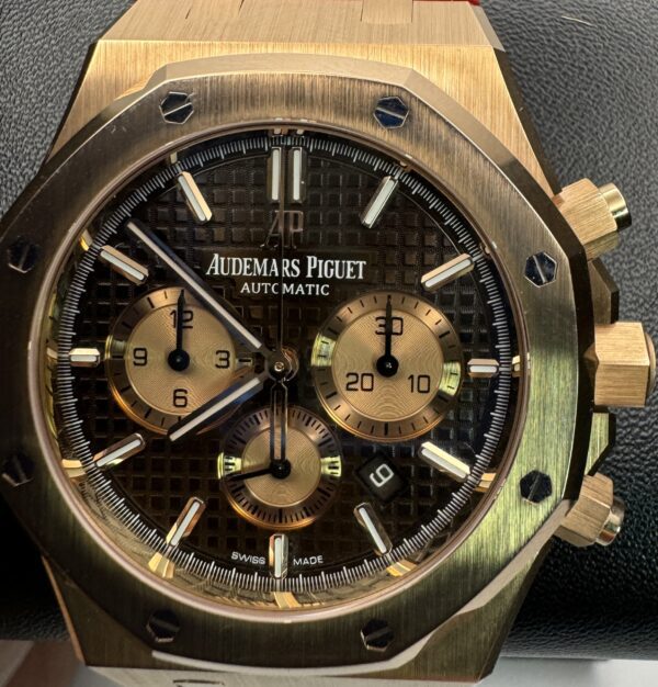 Rose Gold Audemars Piguet Royal Oak Chronograph - Image 4