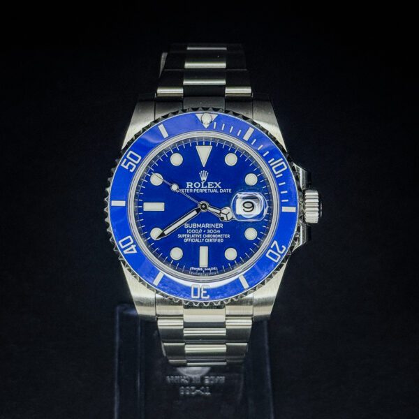 Rolex Submariner Ref 116610 With Custom Insert Dial & Bezel "Smurf"