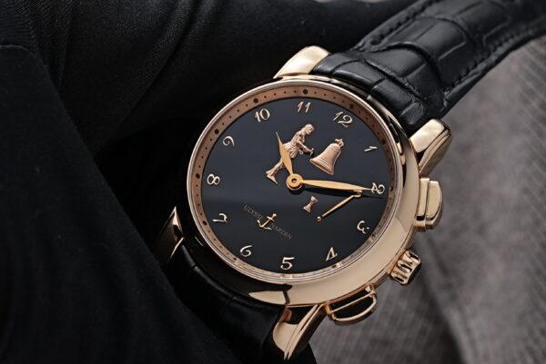 Rose Gold Ulysse Nardin Hour Striker - Image 5